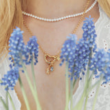 Sky Blue Topaz Charm