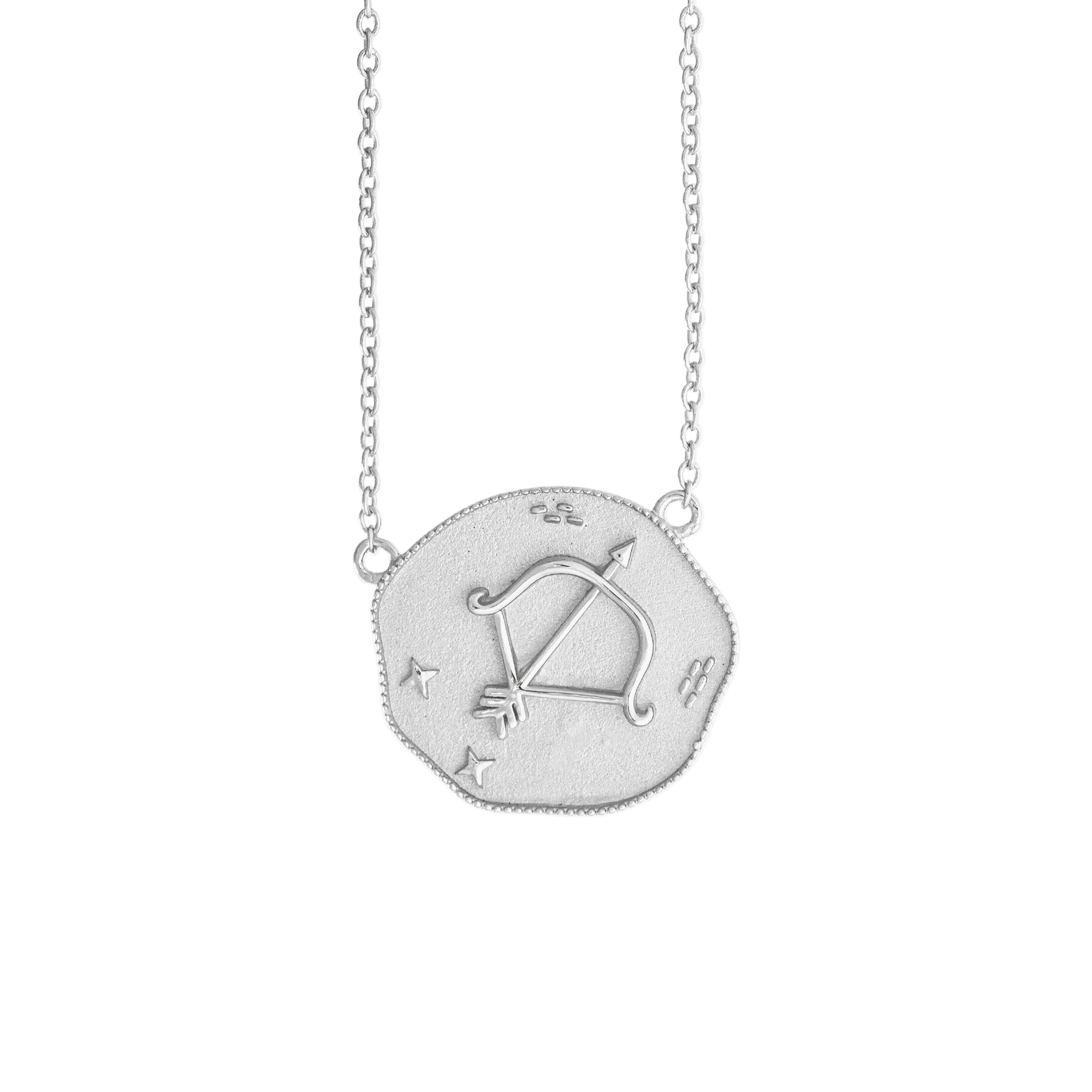 Sagittarius Zodiac Sign Necklace