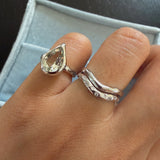 Mira Wave Pinky Ring
