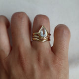 Mira Wave Pinky Ring
