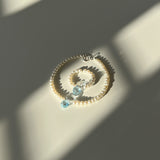 Sea Foam Pearl Bracelet