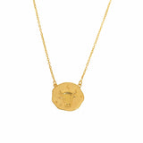 Taurus Zodiac Sign Necklace