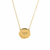 Capricorn Zodiac Sign Necklace