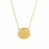 Libra Zodiac Sign Necklace