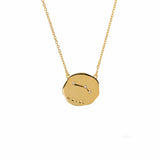 Aries Zodiac Sign Necklace