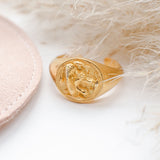 Leo Signet Ring