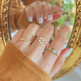 Olia Gemstone Ring