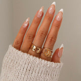 Selena 18K Gold Moon Ring