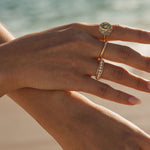 Aurelia Stacking 18K Gold Ring